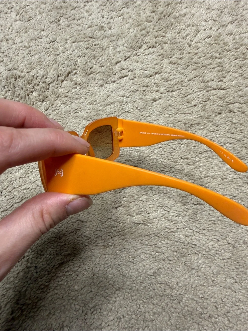 Janie and Jack Orange Sunglasses